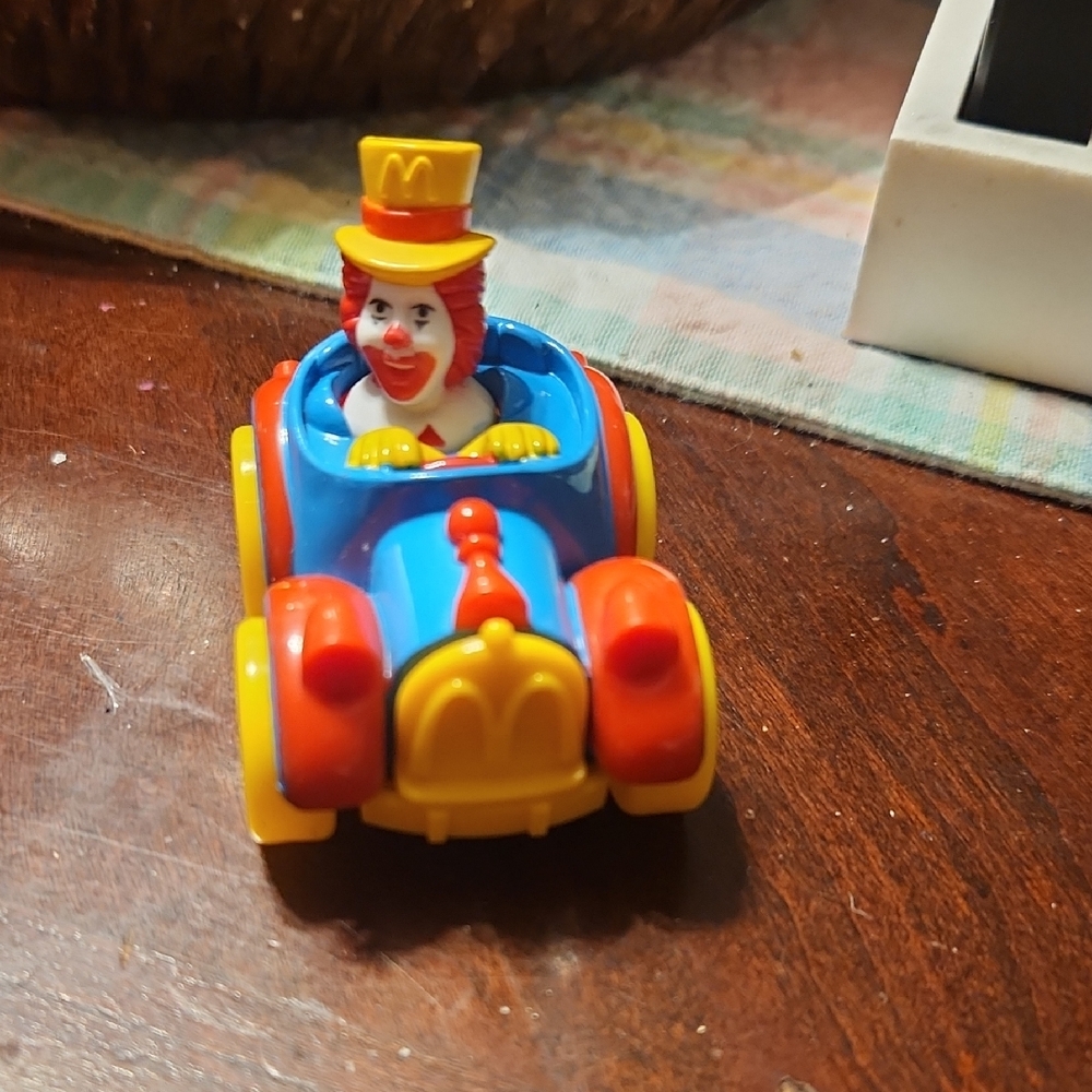 McDonald's Colorful Clown Car Toy